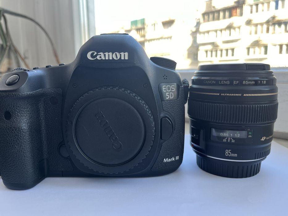 Комплект фототехніки: Canon 5D MarkI III + Canon 85mm f1/8 + …