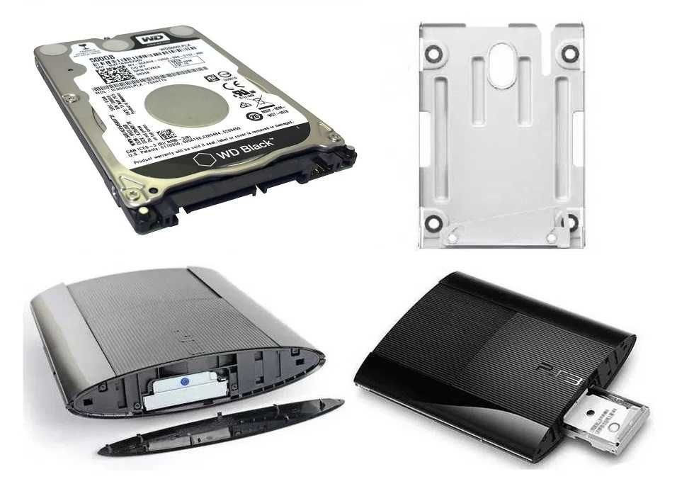 Nowy Dysk 500GB + Kieszeń do PS3 Super Slim * Gry Video-Play Wejherowo