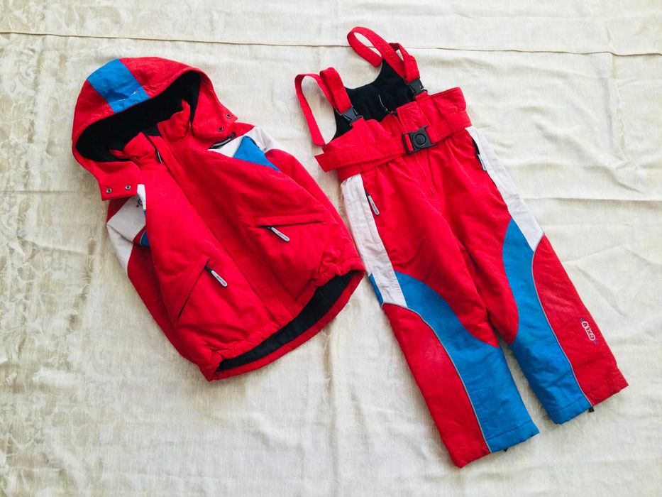 110 зріст брендовий Італія лижний комбінезон роздільний зимовий