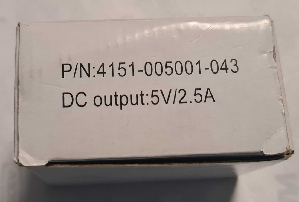 Transformador BSA-16-105 output 5V 2,4A