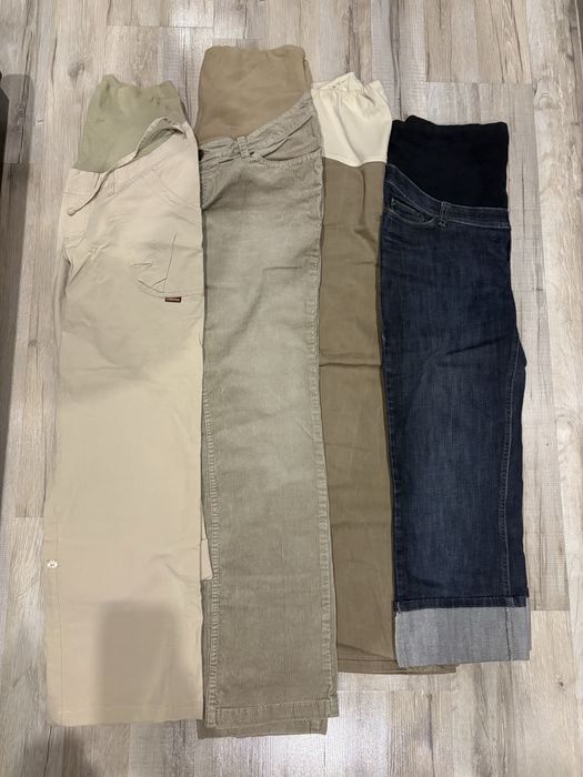 Zestaw Spodnie ciążowe M i L gratis