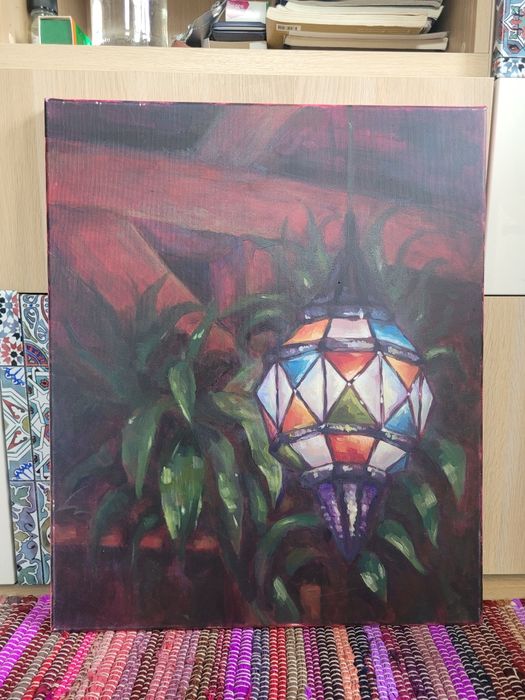 Obraz wnętrza Herbaciarni