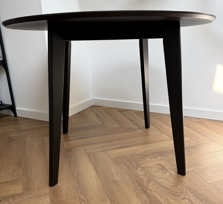 Drewniany okrągły stół 105 cm