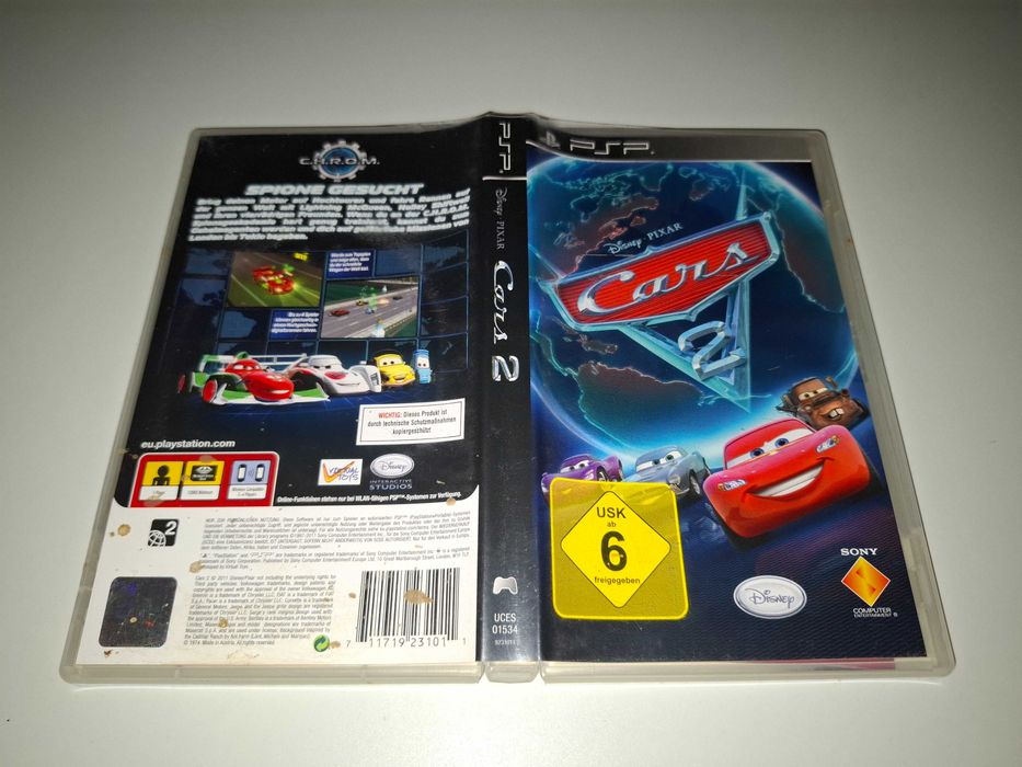 Disney Pixar Cars 2 - Sony PSP