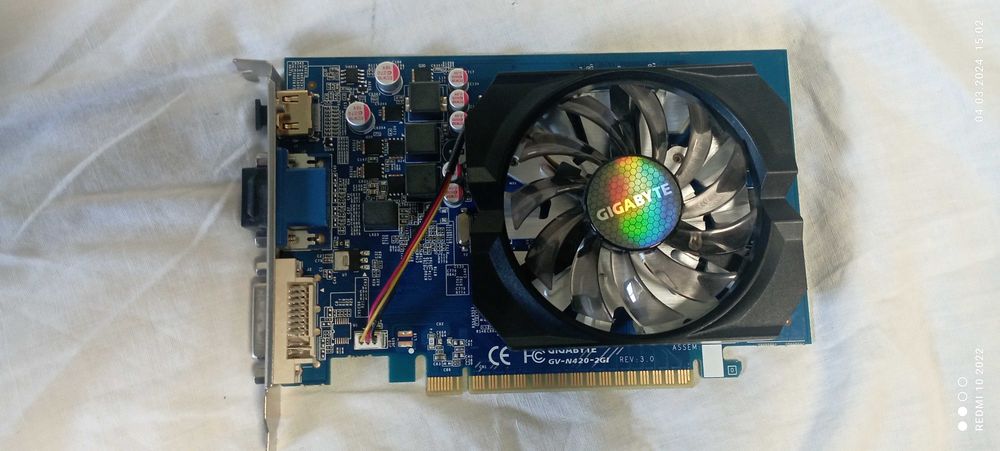 Видеокарта Gigabyte GT 420 2048MB DDR3 (128bit)