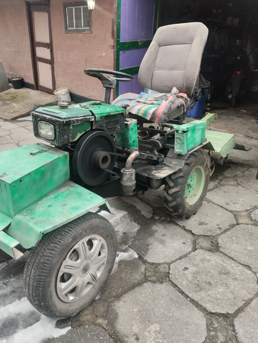 Мотоблок, міні трактор, зубр