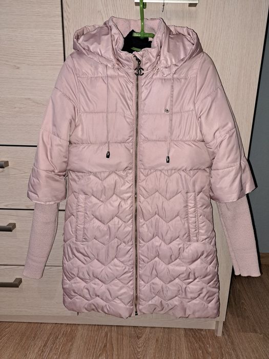 Куртка подовжена на дівчинку