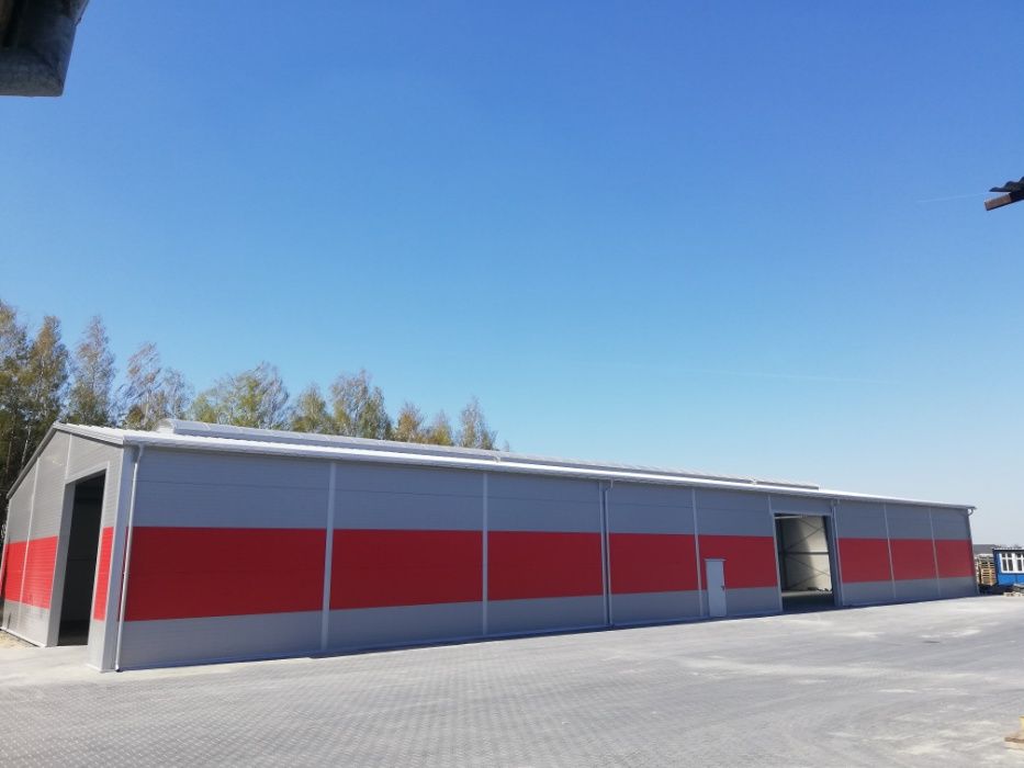 Hala magazynowa, stalowa 20x45x5m 900m2