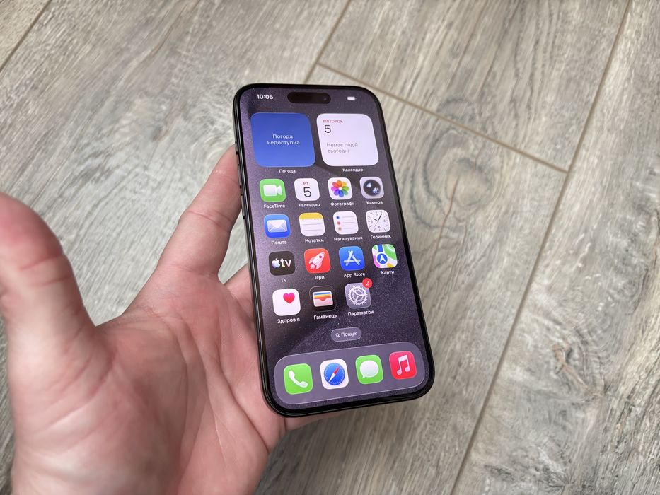 iPhone 15 Pro 1TB Black Titanium
