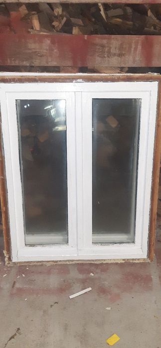 Okna drewniane z demontażu 99x120