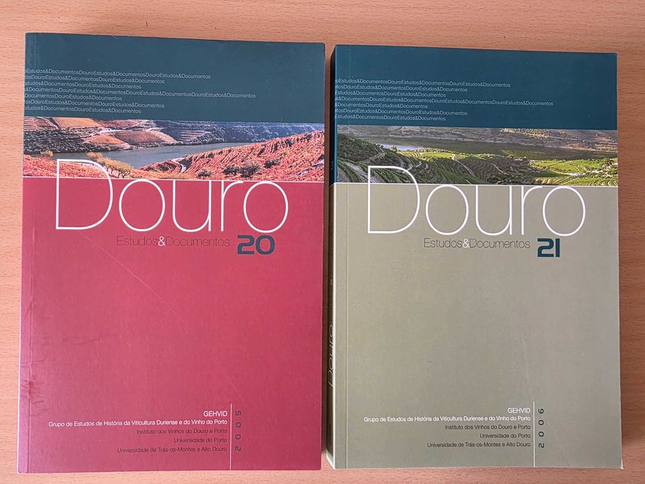 2 números da revista "Douro Estudos & Documentos"