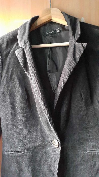 Blazer bombazine preto S