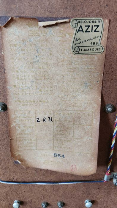 SEIKO Sonola Transistor - Relógio de parede dos anos 60