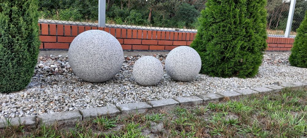 kule betonowe, kule, kule do ogrodu, kule dekoracyjne