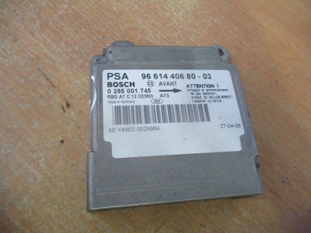 Centralina airbag PEUGEOT 207 (WA_, WC_)