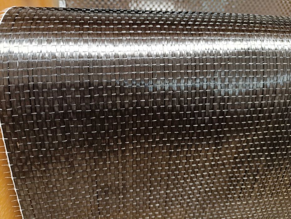 тканина з вуглеволокна карбон однонаправлена 12К 200