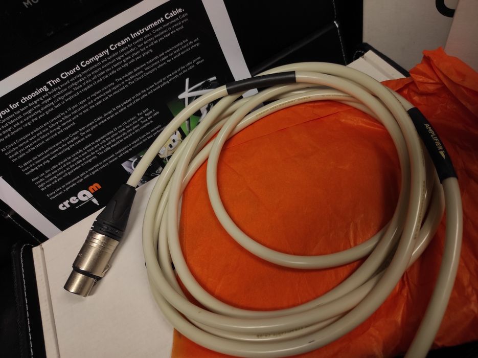 379zł -> 199zł Chord kabel xlr do mikrofonu przewód mikrofonowy TAhifi