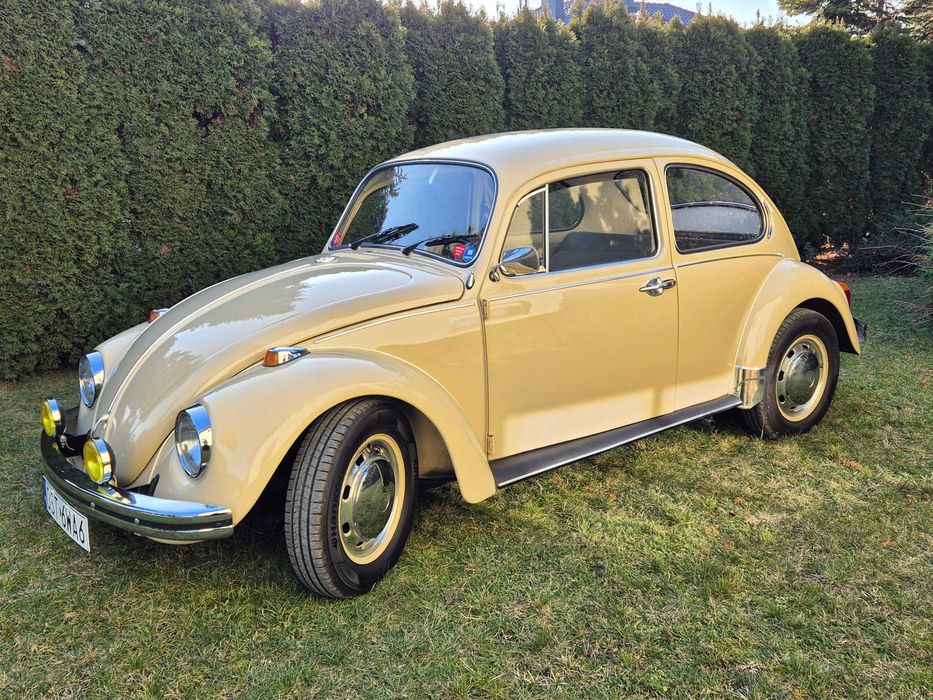 VW Garbus 1300 1972r. Oryginał bez przeróbek Stan idealny Książki serwisowe