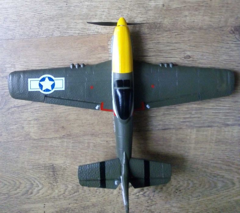Samolot RC zdalnie sterowany Mustang P-51 2,4Gh 4Ch żyro