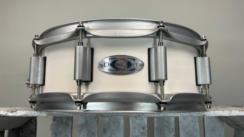 Werbel DrumCraft Series 8 14"x5" Maple - White Satin
