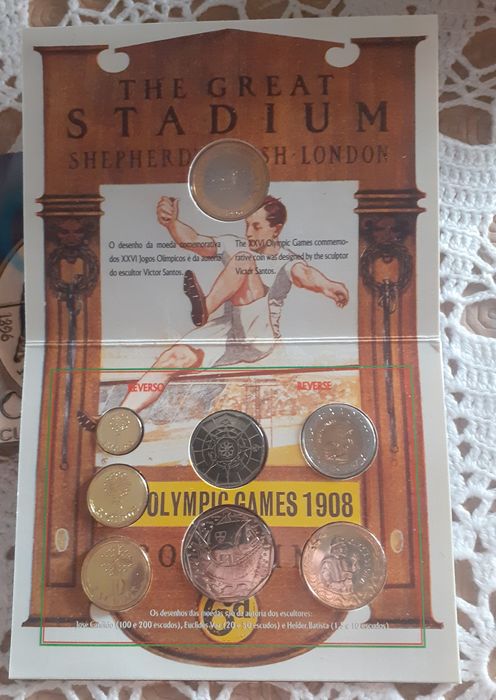 Moedas portuguesas 1996