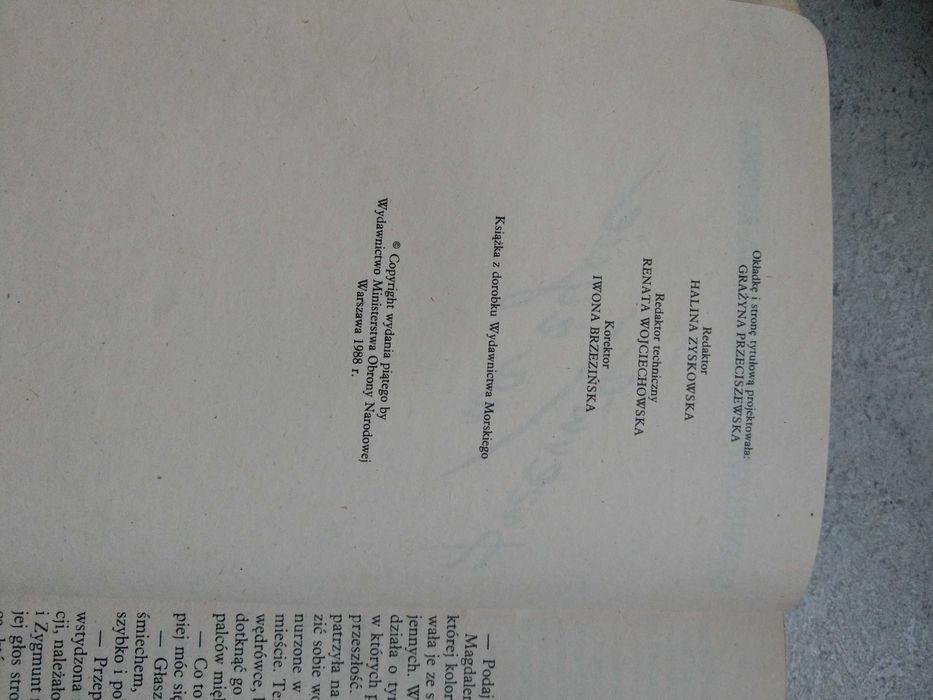 "Przerwa na życie" S.Fleszarowa-Muskat