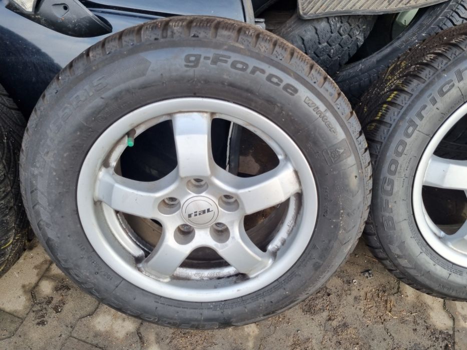 Alufelgi RIAL OPEL 5x110 ET49 6.5jx15 Astra 2 3 Meriva A Vectra B