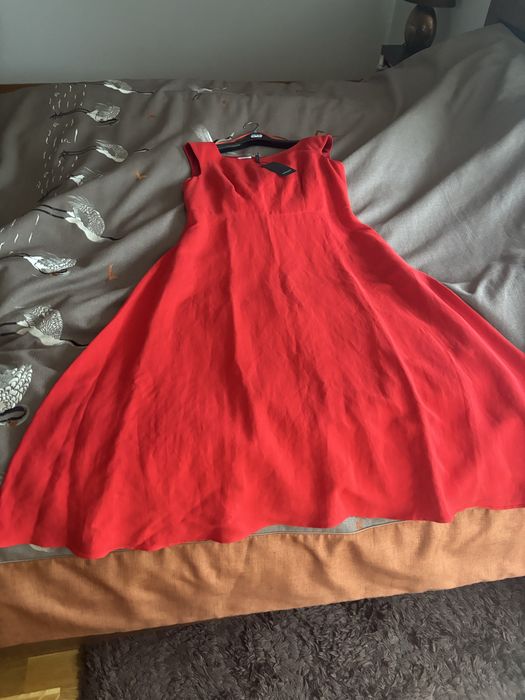 Deni Cler nowa z metka sukienka rozm 42 czerwona