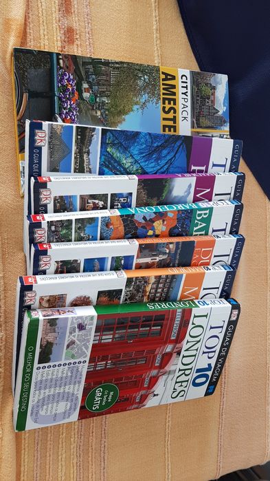 Livros Top 10 cidades europeias