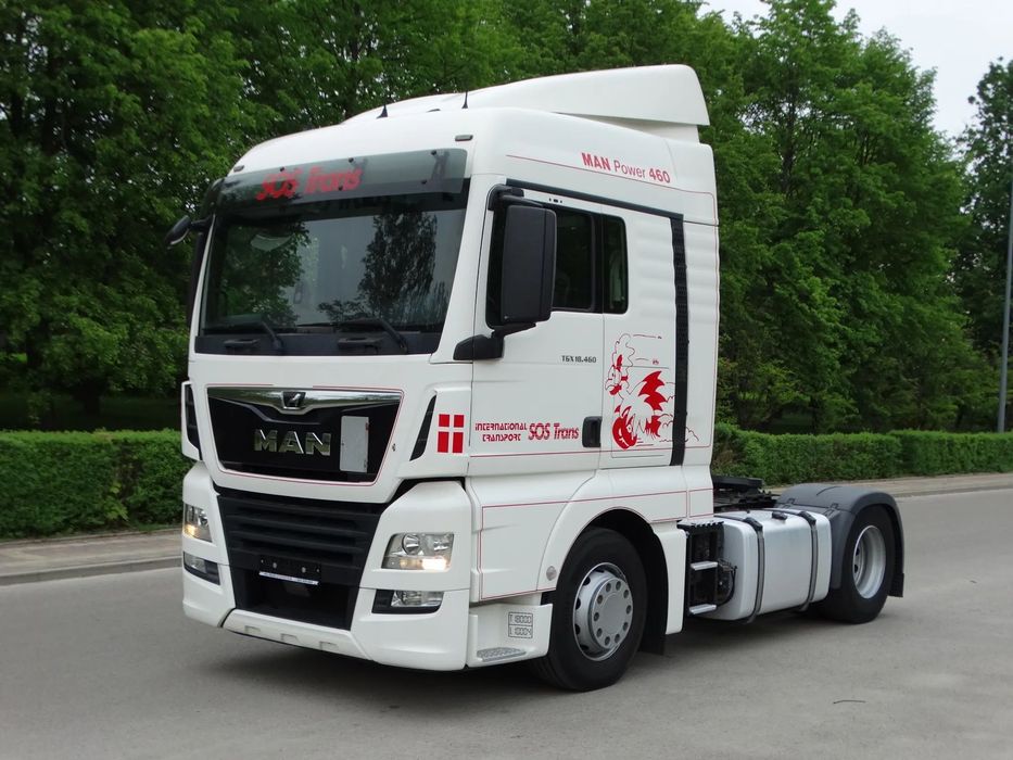 MAN TGX 18.460 RETARDER, Serwisowany,  Bezwypadkowy, 2 ZBIORNIKI