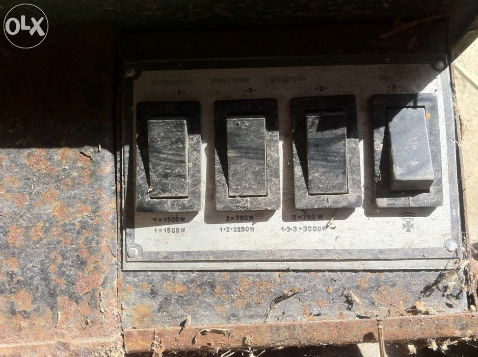 Piec akumulacyjny 3-faz 3kW ogrzewacz szamotowy grzejnik elektryczny