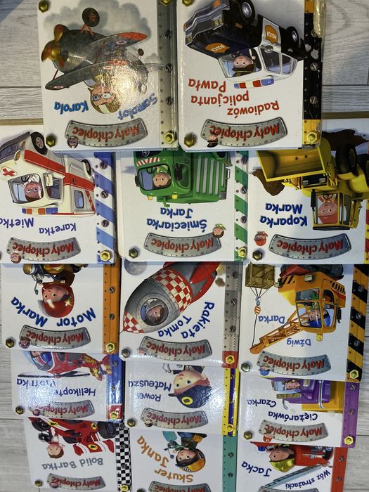14 sztuk ksiazek z serii maly chlopiec