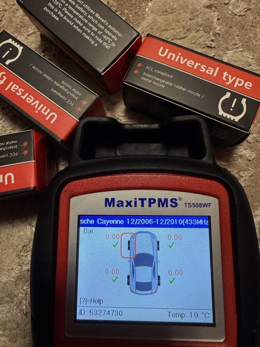 Датчики тиску шин коліс TPMS Autel
