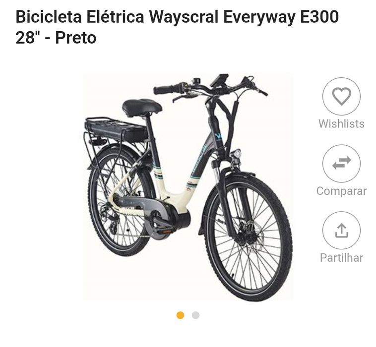 Bicicleta elétrica Wayscral E-300
