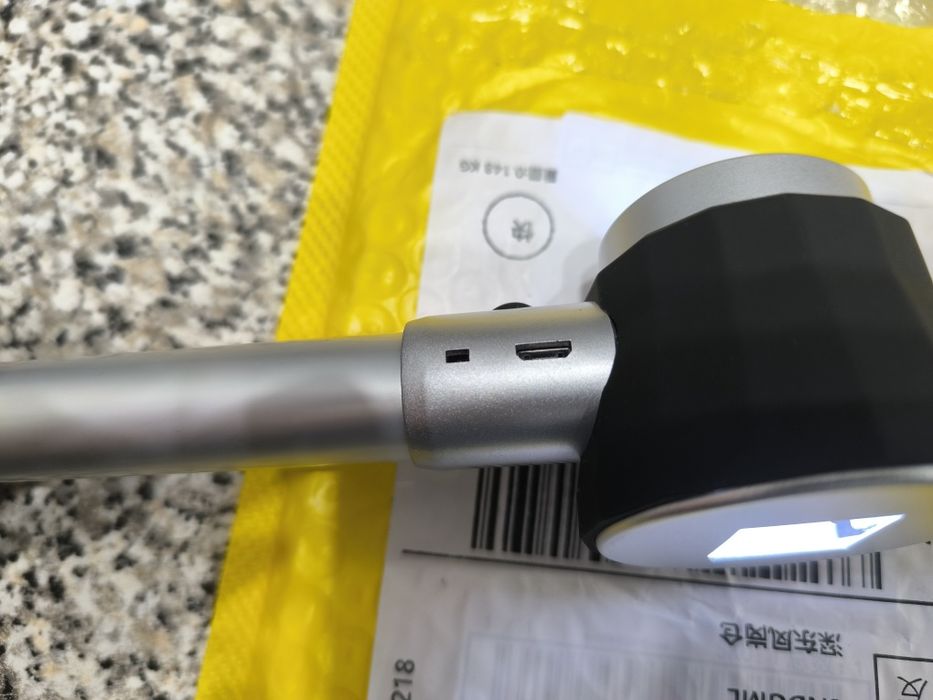 Lupa profissional com luz led