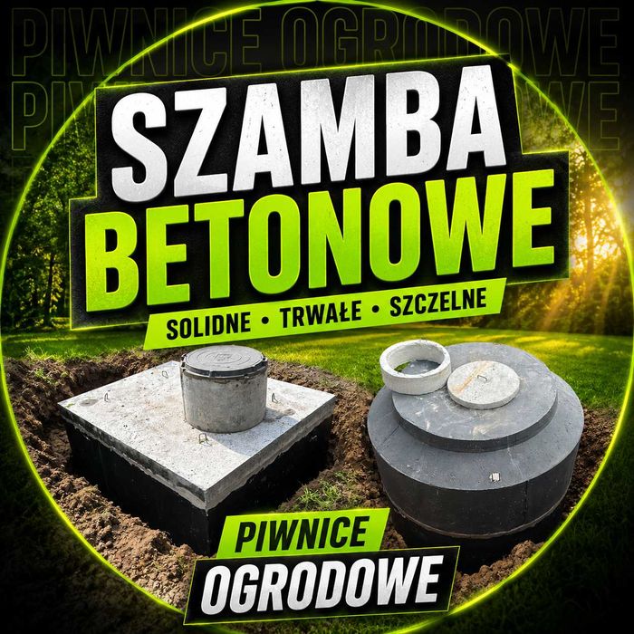 Szamba betonowe, Szambo, Zbiorniki betonowe WYDMINY