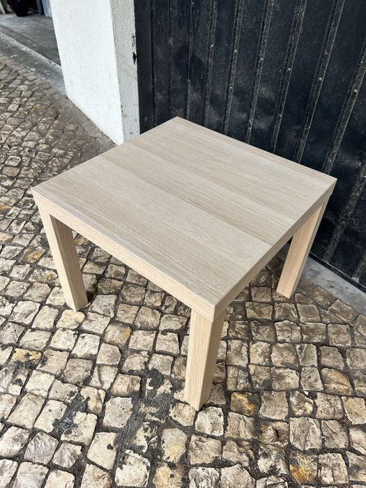 Mesa de apoio ikea Lack efeito carvalho