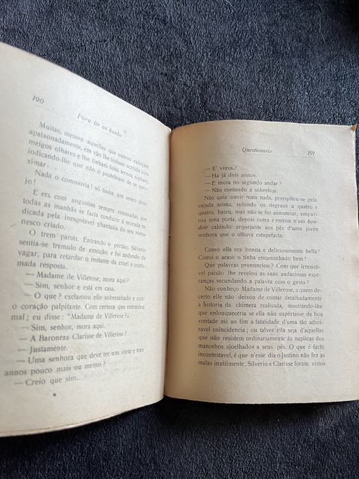 Livro Para Ler no Banho 1914