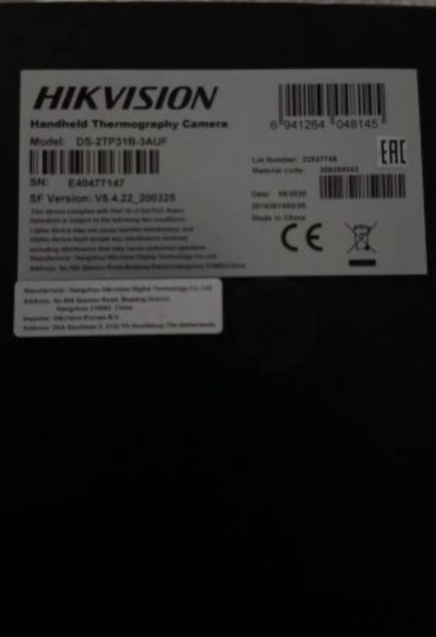 Kamera termowizyjna Hikvision DS-2TP31B-3AUF