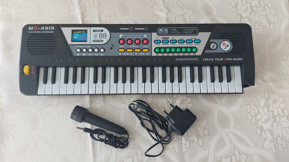 Elektroniczny keyboard pianinko dla dzieci