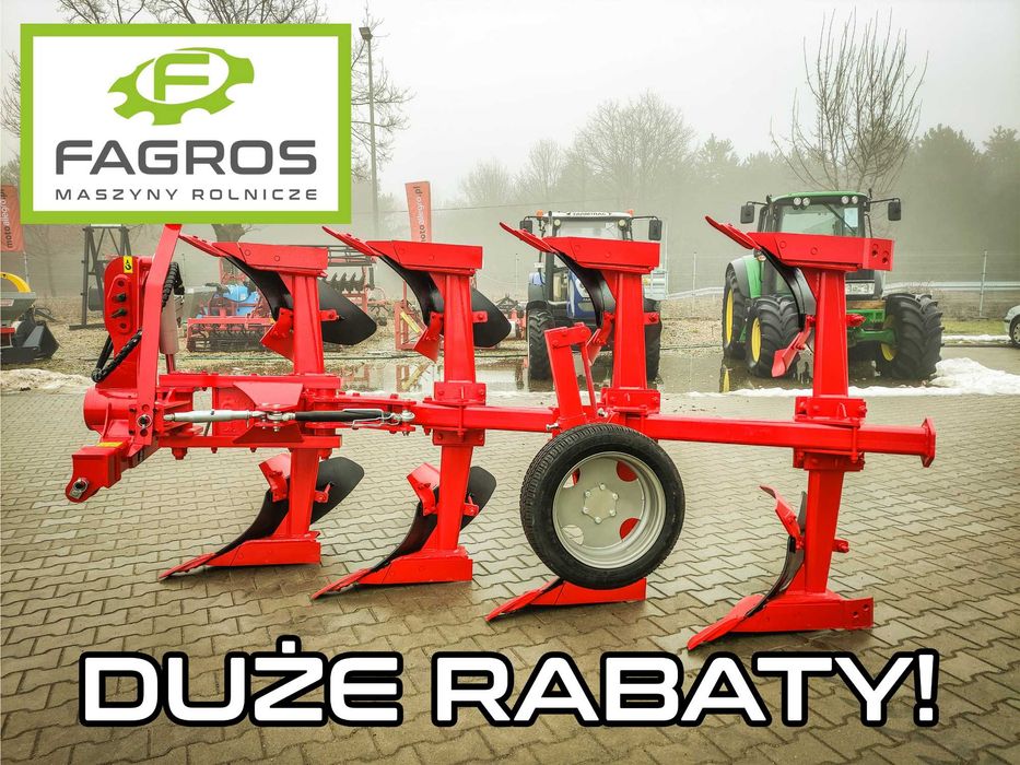 OKAZJA Nowy pług obrotowy OBROTEK do orki ATLAS 2,3,4,5 skibowy RATY