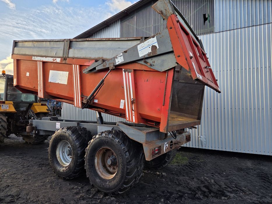 Przyczepa skorupowa, budowlana , 8,12, 14 ton , tandem, lambert,
