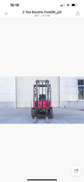 Empilhadores elétricos  1,2T e 2T e 3T novos elevação 3mt