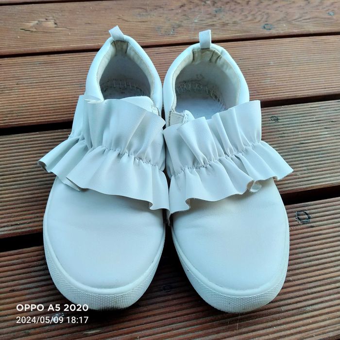 Buty wsuwane sportowe trampki pantofelki 35 h&m baleriny dziewczęce