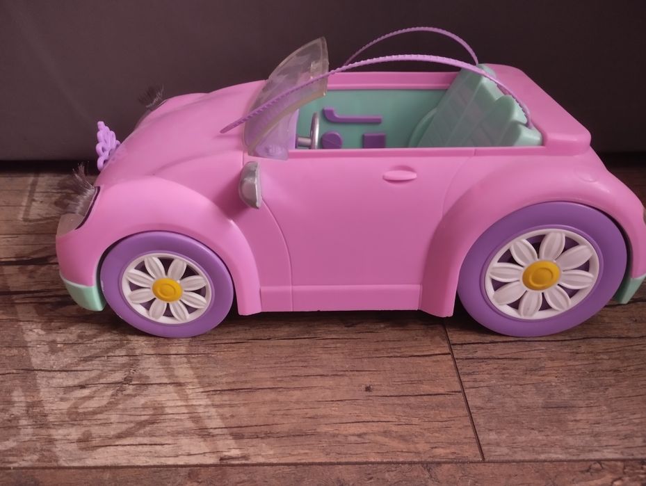 Auto Barbie różowe