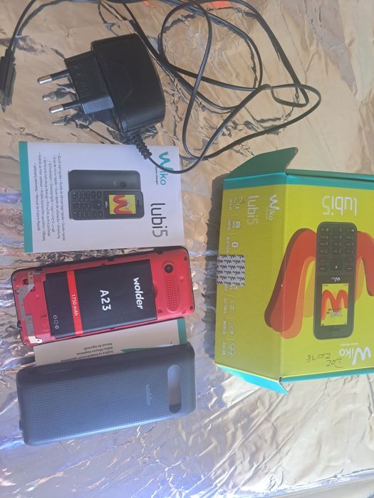 Telemóvel Wiko Lubi5 com Carregador