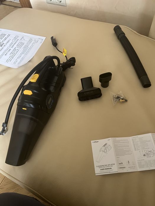 Автопилесос + компресор 2в1, 150 PSI, 12V, новий