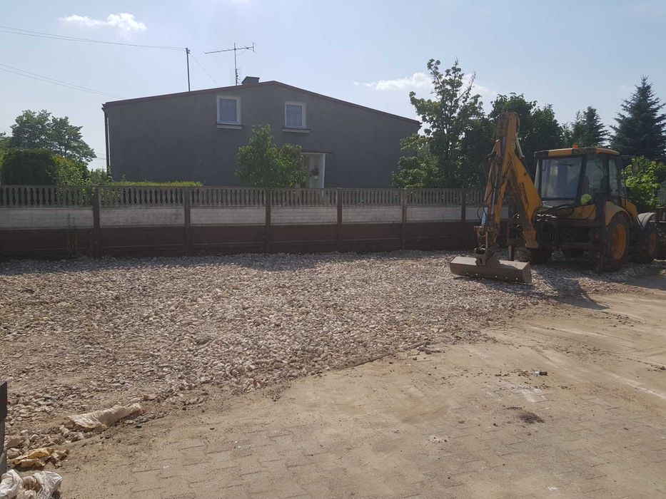 Utwardzenie Terenu, Podburowa pod kostkę, Budowa dróg