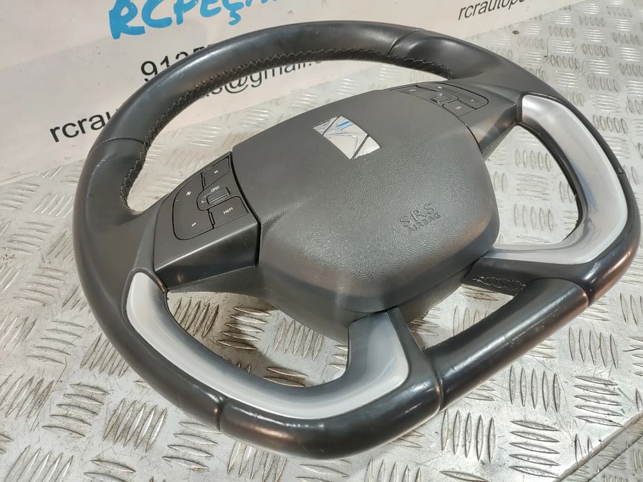 VOLANTE GUIADOR FLAT COMPLETO ORIGINAL CITROEN DS5 DS 5 98002842ZD
