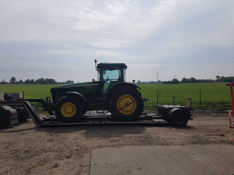 Naczepa niskopodwoziowa niskopodwozie do transportu